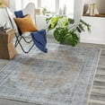 thumbnail image 1 of Mark&Day Washable Rugs, 5x7 Westphalia Traditional Slate Area Rug, Blue Grey Beige Carpet for Living Room, Bedroom or Kitchen (5'3" x 7'3", Machine Washable), 1 of 10