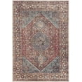 thumbnail image 1 of Mark&Day Washable Area Rugs, 6x9 Milan Traditional Dark Plum Area Rug (6'7" x 9'), 1 of 8