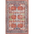 thumbnail image 1 of Mark&Day Washable Area Rugs, 9x12 Palos Hills Traditional Bright Red Area Rug (8'10" x 11'9"), 1 of 9