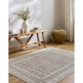 thumbnail image 1 of Mark&Day Washable Rugs, 2x3 Cortnie Cottage Cream/Dark Brown Area Rug, Light Brown Dark Brown Cream Carpet for Living Room, Bedroom or Kitchen (2' x 2'11", Machine Washable), 1 of 1