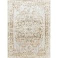 thumbnail image 1 of Mark&Day Washable Rugs, 2x3 Dry Ridge Traditional Clay/Dark Brown Area Rug, Beige Grey Silver Carpet for Living Room, Bedroom or Kitchen (2' x 2'11", Machine Washable), 1 of 6