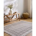 thumbnail image 1 of Mark&Day Washable Rugs, 3x12 Cortnie Cottage Medium Gray Runner Area Rug, Light Gray Dark Brown Medium Gray Carpet for Hallway, Kitchen, Bedroom or Living Room (2'7" x 12' Runner, Machine Washable), 1 of 7