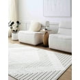 thumbnail image 1 of Mark&Day Washable Rugs, 3x5 Carissa Modern Cream Area Rug, Beige Cream Carpet for Living Room, Bedroom or Kitchen (3'3" x 5', Machine Washable), 1 of 7