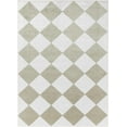 thumbnail image 1 of Mark&Day Washable Rugs, 3x7 Senior Modern Dusty Sage Runner Area Rug, Green Silver Carpet for Hallway, Kitchen, Bedroom or Living Room (2'7" x 7'3" Runner, Machine Washable), 1 of 5