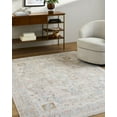 thumbnail image 1 of Mark&Day Washable Rugs, 5x7 Ashwin Traditional Beige Area Rug, Beige Cream Light Gray Carpet for Living Room, Bedroom or Kitchen (5'3" x 7', Machine Washable), 1 of 2