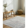 thumbnail image 1 of Mark&Day Washable Rugs, 9x12 Kearstin Traditional Tan Area Rug, Tan Charcoal Seafoam Carpet for Living Room, Bedroom or Kitchen (8'10" x 12', Machine Washable), 1 of 7