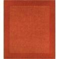 thumbnail image 1 of Mark&Day Wool Rugs, 10x10 Reims Modern Burnt Orange Square Area Rug, Orange Carpet for Living Room, Bedroom or Kitchen (9'9" Square), 1 of 2