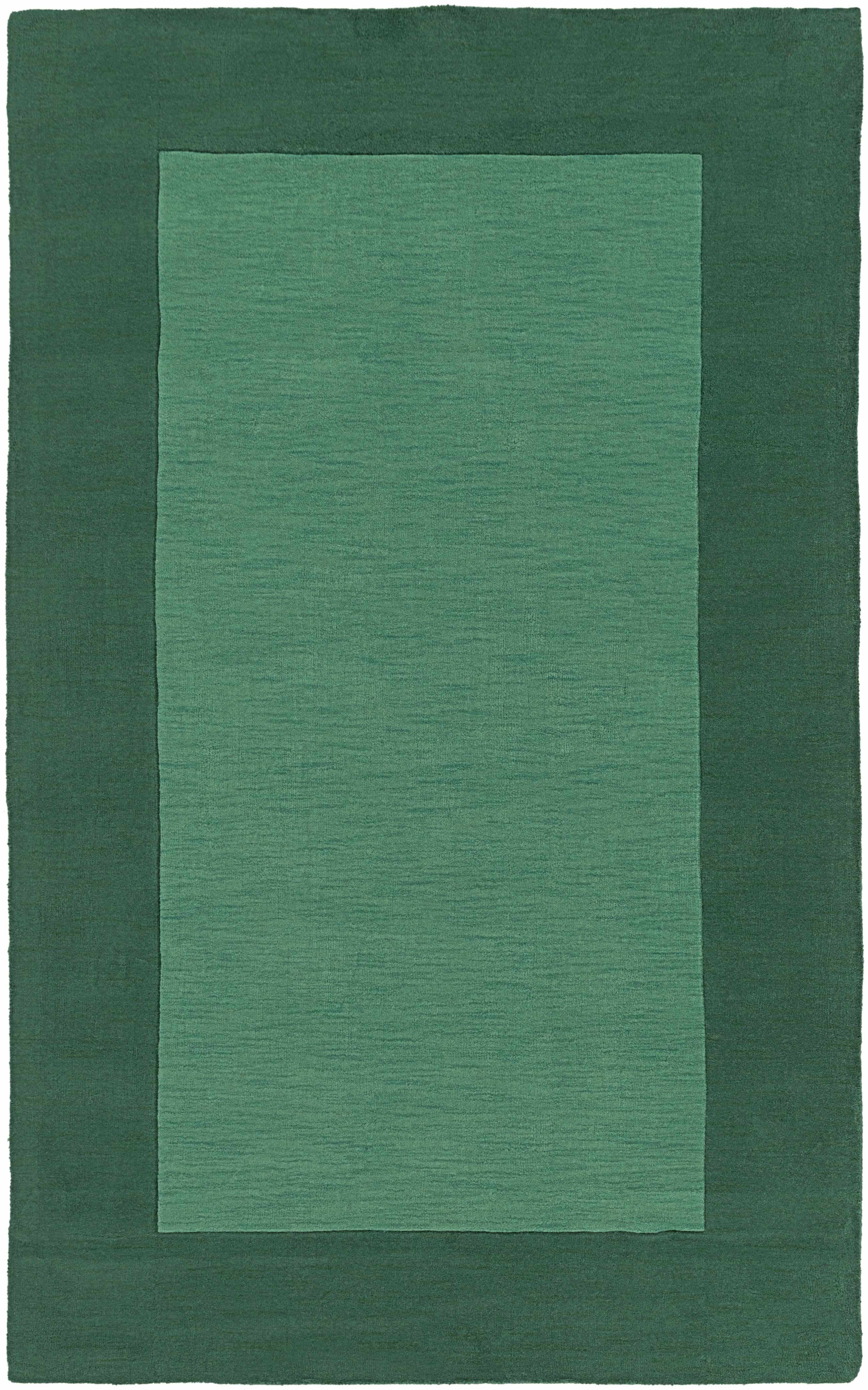 Square Rug Green Mark&Day Wool Rugs, 10x10 Reims Modern Dark Green Square Area Rug ...