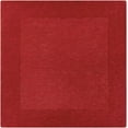 thumbnail image 1 of Mark&Day Wool Rugs, 10x10 Reims Modern Dark Red Square Area Rug, Red Carpet for Living Room, Bedroom or Kitchen (9'9" Square), 1 of 4