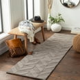 thumbnail image 1 of Mark&Day Wool Area Rugs, 2x14 Menton Modern Taupe Runner Area Rug (2'3" x 14'), 1 of 9
