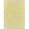 thumbnail image 1 of Mark&Day Wool Rugs, 2x3 Ashland Modern Lime/Beige Area Rug, Green Beige Carpet for Living Room, Bedroom or Kitchen (2' x 3'), 1 of 2