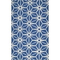 thumbnail image 1 of Mark&Day Wool Rugs, 2x3 Dyess Modern Blue Area Rug, Blue Beige Carpet for Living Room, Bedroom or Kitchen (2' x 3'), 1 of 4