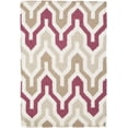 thumbnail image 1 of Mark&Day Wool Rugs, 2x3 Earle Modern Gray/Maroon Area Rug, Red Brown Ivory Carpet for Living Room, Bedroom or Kitchen (2' x 3'), 1 of 2