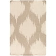 thumbnail image 1 of Mark&Day Wool Rugs, 2x3 Everton Global White/Gray Area Rug, Green Beige Carpet for Living Room, Bedroom or Kitchen (2' x 3'), 1 of 2