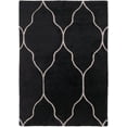 thumbnail image 1 of Mark&Day Wool Rugs, 2x3 Flagstaff Modern Black/Beige Area Rug, Black Beige Carpet for Living Room, Bedroom or Kitchen (2' x 3'), 1 of 2