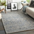 thumbnail image 1 of Mark&Day Wool Rugs, 2x3 Garen Global Denim Area Rug, Blue Beige Carpet for Living Room, Bedroom or Kitchen (2' x 3'), 1 of 6