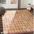 thumbnail image 1 of Mark&Day Wool Rugs, 2x3 Haslemere Rustic Brown Area Rug, Orange Cream Carpet for Living Room, Bedroom or Kitchen (2' x 3'), 1 of 9