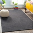 thumbnail image 1 of Mark&Day Wool Rugs, 2x3 Rennes Modern Charcoal Area Rug, Grey Carpet for Living Room, Bedroom or Kitchen (2' x 3'), 1 of 9