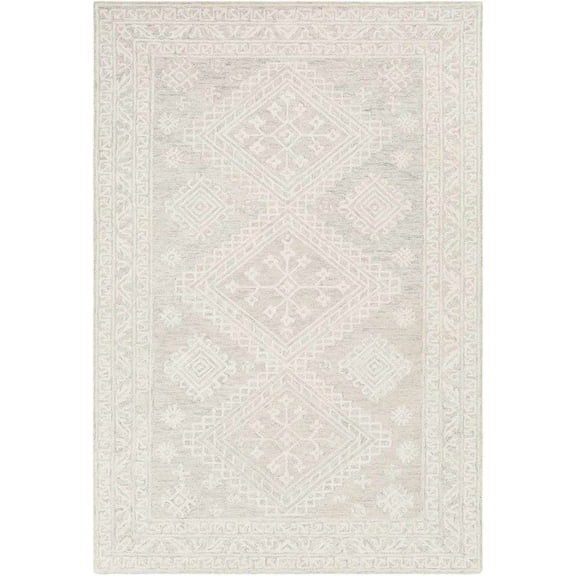 Mark&Day Wool Rugs, 2x3 Ubbena Traditional Taupe Area Rug, Beige Carpet for Living Room, Bedroom or Kitchen (2' x 3')