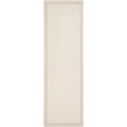 thumbnail image 1 of Mark&Day Wool Rugs, 2x8 Earby Modern Light Gray Runner Area Rug, Light Gray Cream Carpet for Hallway, Kitchen, Bedroom or Living Room (2'6" x 8' Runner), 1 of 7