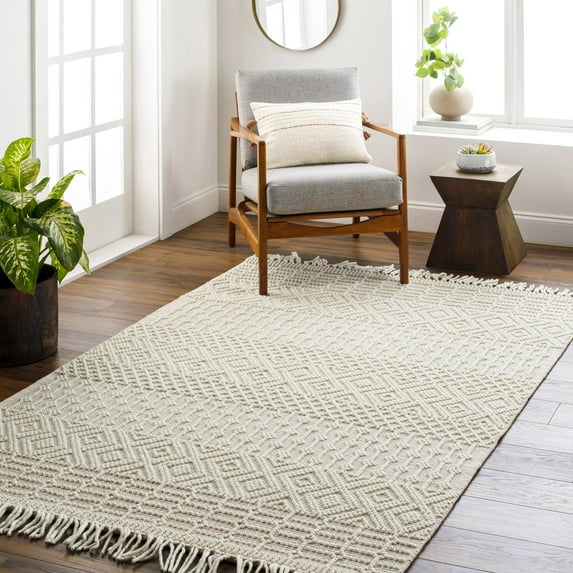 Mark&Day Wool Area Rugs, 2x8 Gratz Global Blush Runner Area Rug (2'6" x 8')