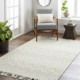 thumbnail image 1 of Mark&Day Wool Rugs, 2x8 Gratz Global Cream Runner Area Rug, Beige Carpet for Hallway, Kitchen, Bedroom or Living Room (2'6" x 8' Runner), 1 of 6