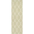 thumbnail image 1 of Mark&Day Wool Rugs, 2x8 Hendon Modern Beige Runner Area Rug, Green Beige Carpet for Hallway, Kitchen, Bedroom or Living Room (2'6" x 8' Runner), 1 of 2