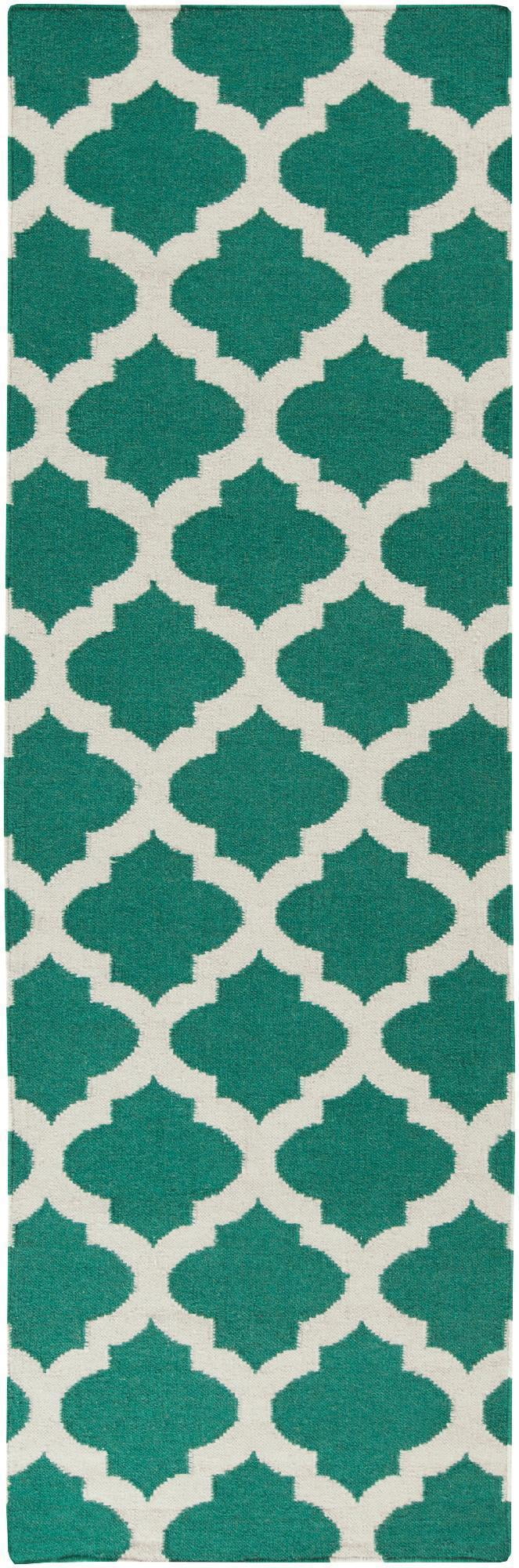 Mark Day Wool Area Rugs 2x8 Wigton Cottage Green Runner Area Rug 2 6 x 8