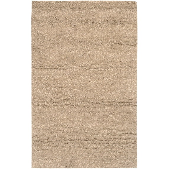 Mark&Day Wool Rugs, 4x6 Manassas Modern Tan Area Rug, Brown Carpet for Living Room, Bedroom or Kitchen (3'6" x 5'6")