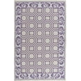 thumbnail image 1 of Mark&Day Wool Rugs, 3x5 Millry Modern Dark Purple/Light Gray Area Rug, Purple Grey Carpet for Living Room, Bedroom or Kitchen (3'3" x 5'3"), 1 of 2