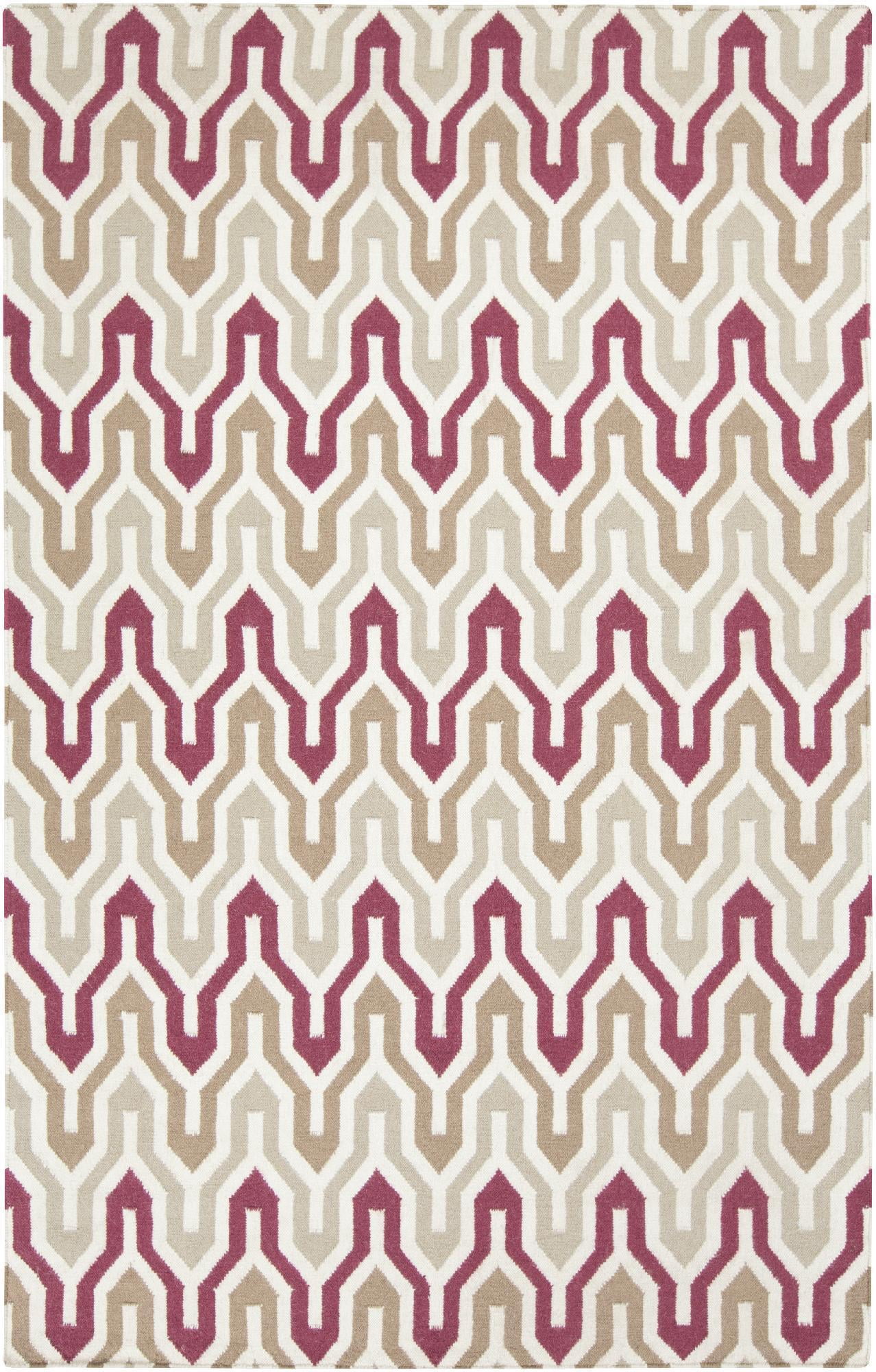 Maroon Rug Patterns Mark&Day Wool Rugs, 5x8 Earle Modern Gray/Maroon Area Rug, Red Brown ...