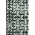 thumbnail image 1 of Mark&Day Wool Rugs, 5x8 Zuiderrot Modern Dark Green Area Rug, Green Beige Carpet for Living Room, Bedroom or Kitchen (5' x 8'), 1 of 2