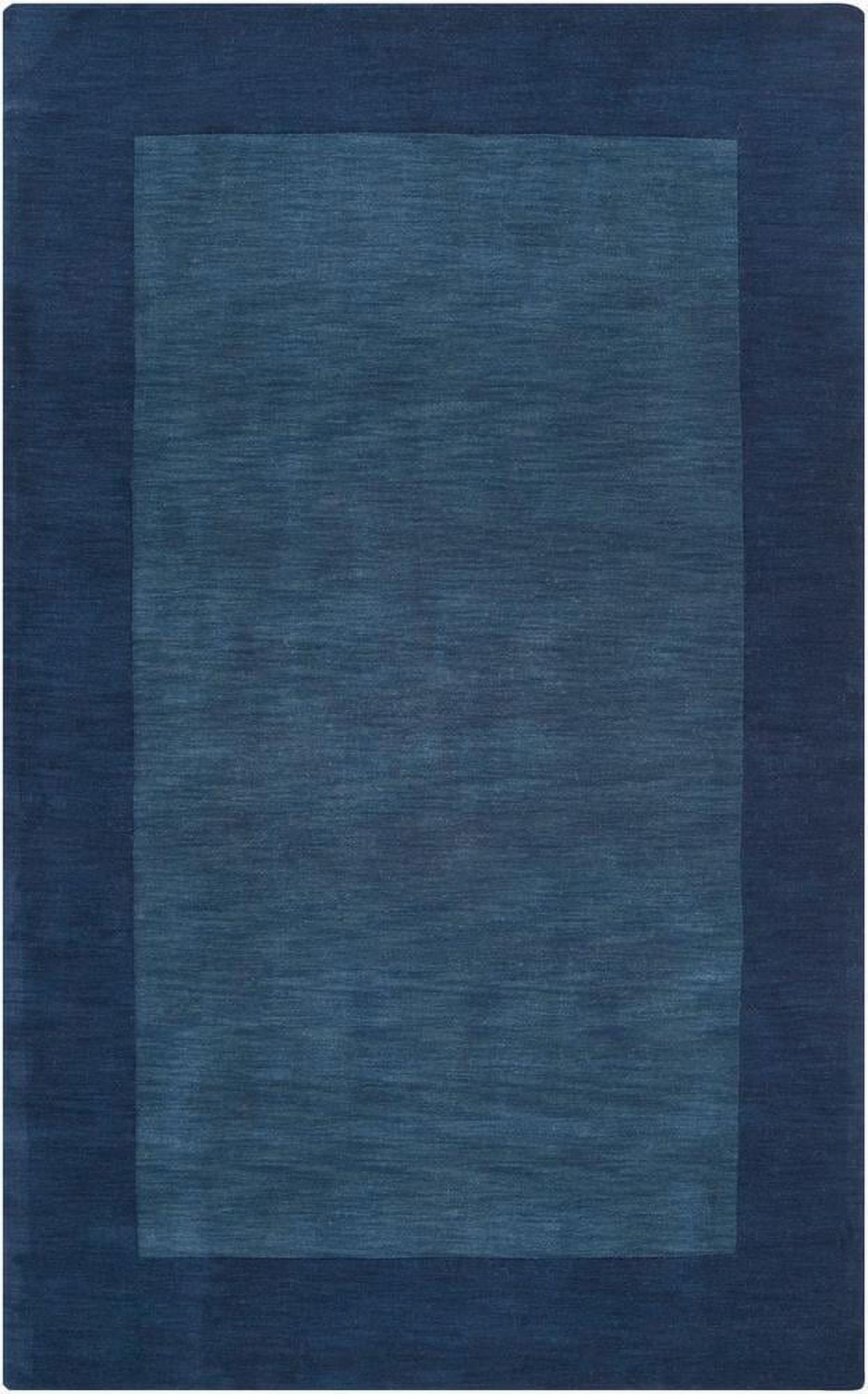 Mark&Day Wool Area Rugs, 6x9 Reims Modern Navy Area Rug (6' x 9')