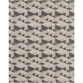 thumbnail image 1 of Mark&Day Wool Rugs, 8x10 Rosston Modern Gray/Ivory Area Rug, Grey Ivory Carpet for Living Room, Bedroom or Kitchen (8' x 10'), 1 of 2