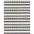 thumbnail image 1 of Mark&Day Wool Rugs, 8x10 Selmien Cottage Charcoal Area Rug, White Beige Black Carpet for Living Room, Bedroom or Kitchen (8' x 10'), 1 of 11