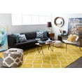 thumbnail image 1 of Mark&Day Wool Area Rugs, 8x11 Exeter Modern Gray Yellow Area Rug (8' x 11'), 1 of 6
