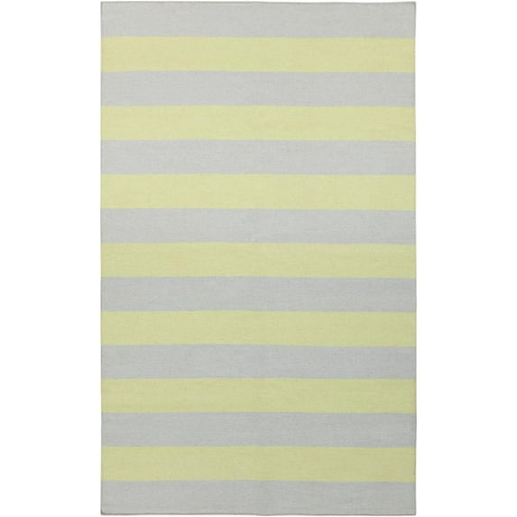 Mark&Day Wool Rugs, 8x11 Nathaly Modern Gray/Yellow Area Rug, Green Beige Carpet for Living Room, Bedroom or Kitchen (8' x 11')