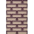 thumbnail image 1 of Mark&Day Wool Rugs, 8x11 Opelika Modern Orange/Purple/Beige Area Rug, Purple Beige Brown Carpet for Living Room, Bedroom or Kitchen (8' x 11'), 1 of 2