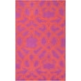 thumbnail image 1 of Mark&Day Wool Rugs, 8x11 Ophir Modern Hot Pink/Coral Area Rug, Orange Purple Carpet for Living Room, Bedroom or Kitchen (8' x 11'), 1 of 4