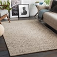thumbnail image 1 of Mark&Day Wool Rugs, 9x12 Garen Global Taupe Area Rug, Beige Cream Carpet for Living Room, Bedroom or Kitchen (9' x 12'), 1 of 2
