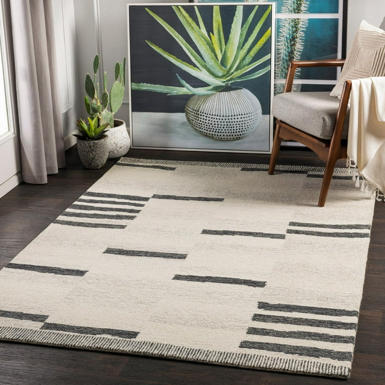 Mark&amp;Day Wool Area Rugs, 9x12 Kerkeinde Global Beige Area Rug (8 