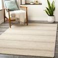 thumbnail image 1 of Mark&Day Wool Rugs, 9x12 Marvelle Global Cream Area Rug, Cream Brown Carpet for Living Room, Bedroom or Kitchen (8'10" x 12'), 1 of 7