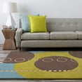 thumbnail image 1 of Mark&Day Wool Rugs, 9x12 Wedde Modern Olive Area Rug, Green Blue Brown Carpet for Living Room, Bedroom or Kitchen (9' x 12'), 1 of 4