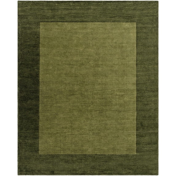 Mark&Day Wool Rugs, 9x13 Reims Modern Olive Area Rug, Olive Green Carpet for Living Room, Bedroom or Kitchen (9' x 13')