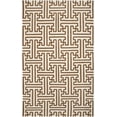 thumbnail image 1 of Mark&Day Wool Area Rugs, 9x13 Zuiderrot Modern Dark Brown Area Rug (9' x 13'), 1 of 3