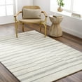 thumbnail image 1 of Mark&Day Wool Rugs, 2x3 Kerkeind Global Light Beige/Medium Gray Area Rug, Ivory Brown Carpet for Living Room, Bedroom or Kitchen (2' x 3'), 1 of 6