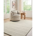 thumbnail image 1 of Mark&Day Wool Rugs, 2x3 Marie Global Ivory Area Rug, Ivory Beige Light Tan Carpet for Hallway, Kitchen, Bedroom or Living Room (2' x 3'), 1 of 7