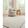 thumbnail image 1 of Mark&Day Wool Rugs, 2x3 Marie Global Ivory/Light Gray Area Rug, Ivory Light Gray Beige Carpet for Hallway, Kitchen, Bedroom or Living Room (2' x 3'), 1 of 7