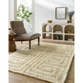thumbnail image 1 of Mark&Day Wool Rugs, 2x8 Shalise Cottage Desert Tan Runner Area Rug, Camel Brown Beige Carpet for Hallway, Kitchen, Bedroom or Living Room (2'6" x 8' Runner), 1 of 1