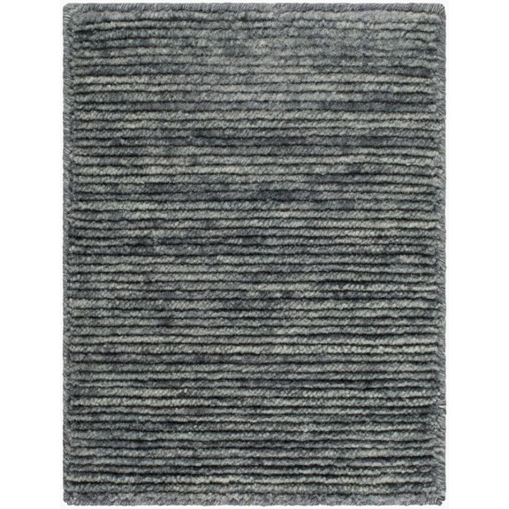 Mark&Day Wool Rugs, 3x10 Channell Cottage Gray Runner Area Rug, Gray Carpet for Hallway, Kitchen, Bedroom or Living Room (3' x 10' Runner)
